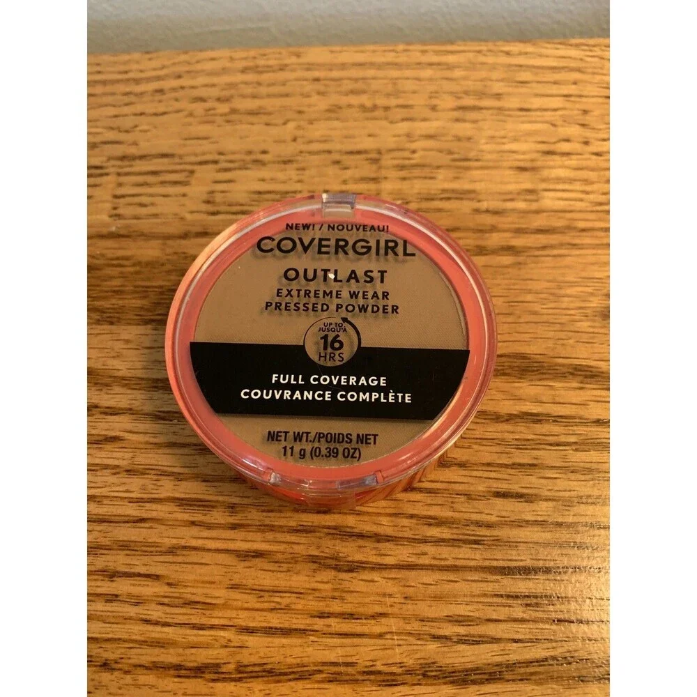 COVERGIRL Outlast Extreme Wear Pressed Powder 870 Toasted Almond 0.39 oz NEW